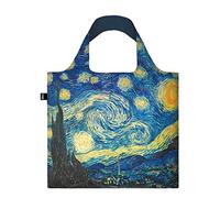 LOQI Museum Vincent Van Gogh The Starry Night Bag Borsa da spesa, 50 cm, 20 liters, Multicolore (Multicolour)