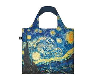 LOQI Museum Vincent Van Gogh The Starry Night Bag Borsa da spesa, 50 cm, 20 liters, Multicolore (Multicolour)