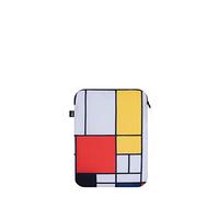 LOQI PIET MONDRIAN - Custodia per computer portatile, colore: rosso, giallo, blu e nero