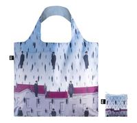 LOQI RENE MAGRITTE Golconda Riciclato Bag, nero, viola, rosa, blu
