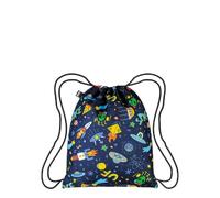 LOQI SPACE Ufo - Zaino riciclato medio, Blu, m