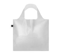 LOQI TRANSPARENT Milky Bag - Borsa da viaggio, 50 cm, colore: Trasparente Milky