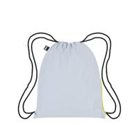 LOQI Zaino riflettente giallo fluo, argento, L
