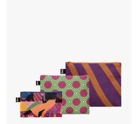 LOQI Zip Pockets Chill Evening, Poliestere, Assortiti