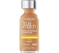 L'Or al Paris Makeup True Match Super-Blendable Liquid Foundation Cr me Caf W8, 1 fl. oz, 1 St ck