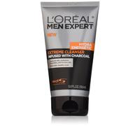 L'Or al Paris Men's Expert Hydra Energetic Charcoal Cream Cleanser, 140 ml
