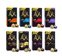 L'OR Caffè Espresso Confezione Mista - Capsule di Alluminio Compatibili con Nespresso®* - 8 Pacchetti (80 Porzioni)