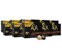 L'OR Caffè Espresso Forza Intensity 9 - Compatibile con Capsule Caffè Nespresso Alluminio - 10 Confezioni da 40 Capsule (400 Bevande)