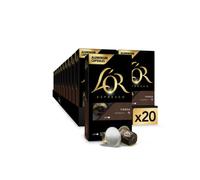 L'Or - Capsule Caffè Espresso Forza - 100 Capsule in Alluminio - Intensità 9 - Compatibili con Macchine Nespresso