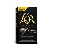 L'Or - Capsule Caffè Espresso Ristretto - Compatibili con Macchine Nespresso® - 50 Capsule in Alluminio - Intensità 11