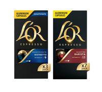 L'Or Capsule Espresso - 100 Capsule - 70 Barista 30 Decaffeinato Ristretto