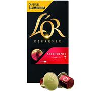 L'Or Espresso Café Splendente - Intensità 7-50 Capsule in Alluminio Compatibile con Macchine Nespresso 5 x 10 Capsule