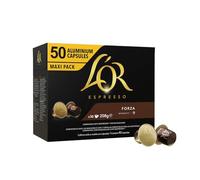 L'Or Espresso Caffè Forza, Intensità 9 - Confezione da 50 Capsule