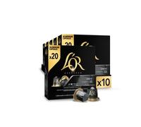 L'Or Capsule Caffè Espresso Onyx - Compatibili con Macchine Nespresso®* original - 200 Capsule in Alluminio - Intensità 12