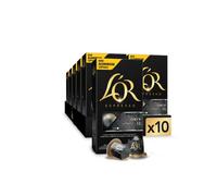L'Or Espresso L’OR Espresso Caffé Onyx Intensità 12 - Capsule di Alluminio Compatibili con Nespresso®* - 10 Confezioni (100 Porzioni)