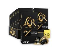 L'Or Espresso L'OR Ristretto - 100 capsule di caffè intensità 10 compatibili Nespresso®* (confezione da 10 x 10)