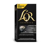 50 Cialde Capsule alluminio Caffe L'OR Compatibile Nespresso Miscela Onyx