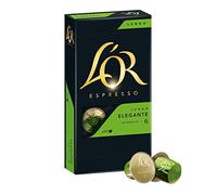 L'OR Fagioli Espresso Lungo Elegante caffè macinato Espresso 10 capsule
