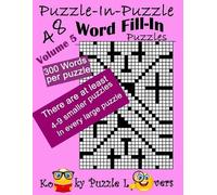 Lora Dollar Puzzle-in-Puzzle Word Fill-In, Volume 5, Over 300 words (Tascabile)