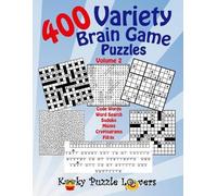 Lora Dollar Variety Brain Game Puzzle Book, Volume 2 (Tascabile)