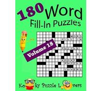 Lora Dollar Word Fill-In Puzzles, Volume 18, 180 Puzzles (Tascabile)