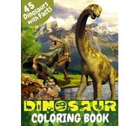Lora Dorny Dinosaur Coloring Book (Tascabile)