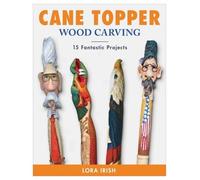 Lora S. Irish Cane Topper Wood Carving (Tascabile)