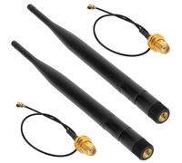 LORA Set di 2 connettori maschio per antenna 868 MHz 5 dBi Guadagno Omni SMA + cavo adattatore antenna RF