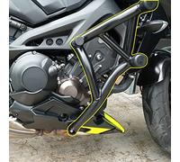 Lorababer Barra di protezione paraurti motore con telaio laterale in acciaio pesante per moto compatibile con MT09 FZ09 XSR900 Tracer900 MT-09 FZ-09 MT FZ 09 Tracer/XSR 900