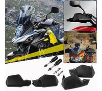 Lorababer Paramani per moto Manubrio Protezione per le mani grande Protezione dal vento e dal freddo Deflettore per parabrezza compatibile con V-strom DL650 DL 650 V strom DL-650 2004-2023