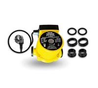 LORAC | Pompa di circolazione 220-240 V, RS-Q 25-40/130, Pompa acqua 3 livelli di potenza, Circolatore riscaldamento domestico e industriale, Booster aumento pressione acqua, IP44