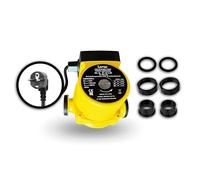 LORAC | Pompa di circolazione 220-240 V, RS-Q 25-60/130, Pompa acqua 3 livelli di potenza, Circolatore riscaldamento domestico e industriale, Booster aumento pressione acqua, IP44