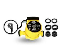 LORAC | Pompa di circolazione 220-240 V, RS-Q 25-60/180, Pompa acqua 3 livelli di potenza, Circolatore riscaldamento domestico e industriale, Booster aumento pressione acqua, IP44