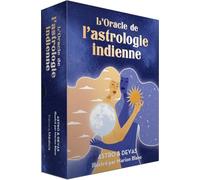 L'Oracle de l'astrologie indienne: Coffret avec un livre, 51 cartes et un sac en coton