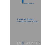 L'oracle De Nathan Et L'unité Du Livre D'isaïe