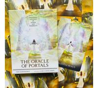 L'Oracle Der Portali Mappe Deck Blauer Angelo Di Tess Whitehurst Esoteric Nuovo
