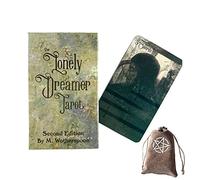 L'oracolo dei tarocchi del sognatore Solitario,The Lonely Dreamer Tarot Oracle,with Bag,Firend Game,Giochi di divinazione