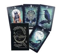 L'oracolo runico familiare della Strega,The Witch's Familiar Runic Oracle,Tarot Card,Funny Game,Giochi di divinazione