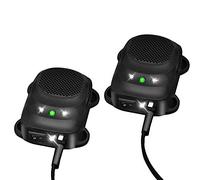 Loraffe Under Hood Animal Repeller auto Rat Repeller roditore repellente ultrasuoni mouse deterrente per 12 V 24 V veicolo automobile sbarazzarsi di topi in auto con motore a ultrasuoni e LED torce,