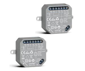LoraTap 2 interruttori per tapparelle ZigBee - controllo intelligente domestico per tapparelle, tapparelle, 380 W, compatibile con l'hub