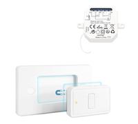LoraTap Interruttore Luce Wireless, Telecomando con Base Magnetica, Interruttore