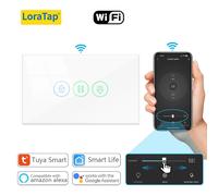 LoraTap Tuya Smart Curtain Switch Percentuale Telecomando Assistente Google Alexa Home Automation