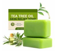 Loravey Relief Soap Bar, Loravey Tea Tree Oil Soap, Natural Foot & Body Soaps, Herbal Plant-Based Formula, Penetrate Deep & Healthy Skin (2)