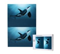 L'Orca Sognatrice, Puzzle da 1000 Pezzi per Adulti, Puzzle Impegnativi, Puzzle a Incastro