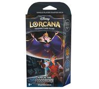 Lorcana | Rise of the Floodborn: Amber & Sapphire Starter Deck | Inglese