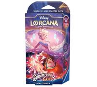 Lorcana Starter Deck Chapter 5: Shimmering Skies: Ametista & Ruby - INGLESE + Heartforcards® protezione spedizione