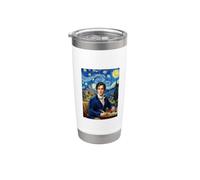 Lord Byrion George Gordon Byron Bicchiere termico in acciaio inox doppia parete