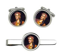 Lord Byron Gemelli E Fermacravatta Set