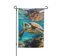 Lord Howe Island Sea Turtle Print 30,5 x 45,7 cm portico tutte le stagioni bandiere all'aperto decorazione cortile bandiera cortile decorazione