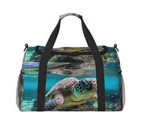 Lord Howe Island Sea Turtle Print Ample Space Travel Duffle Bag Carry On Tote 50 x 33 x 25,9 cm elegante tote per palestra
